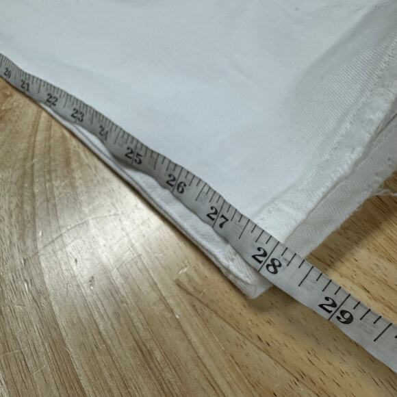 AG Adriano Goldschmied NWT Ex-Boyfriend Slouchy Slim White Denim Jeans Size 29R - Picture 12 of 12